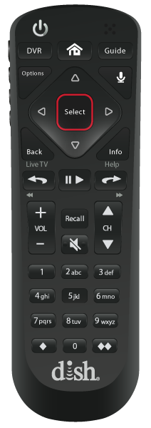 Control remoto de voz - Salinas, CA - Universal TV Systems - Distribuidor autorizado de DISH